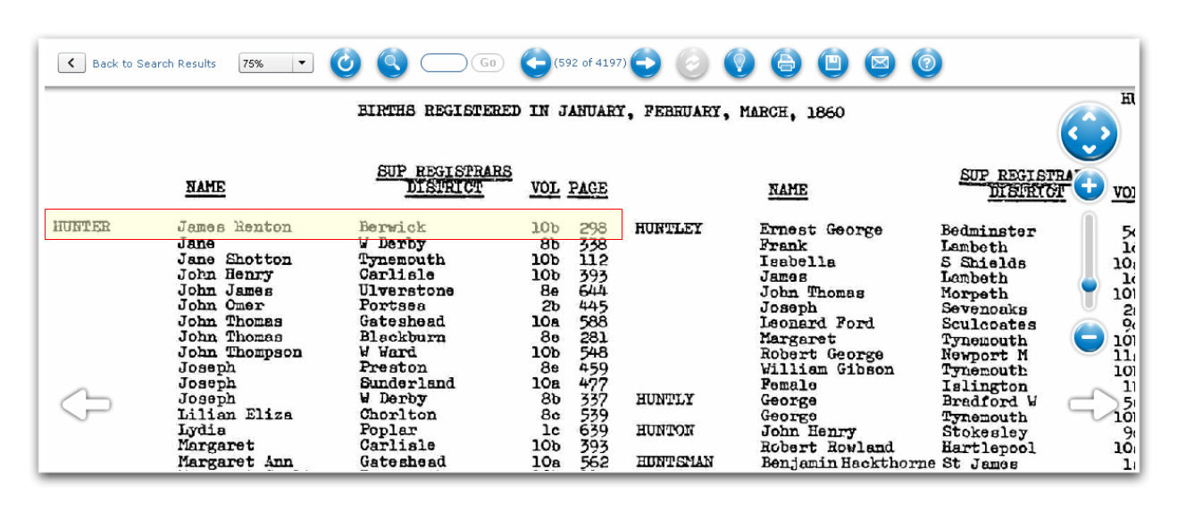  Birth Index 1860 Familyrelatives.com